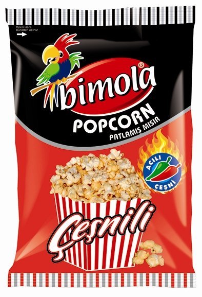 Papağan’dan Karamelli Ve Acılı Popcorn