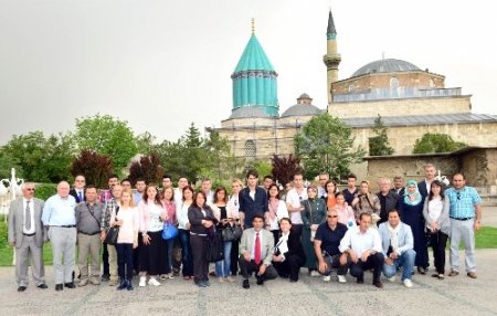 Park ve bahçe müdürleri Konya'ya hayran kaldı