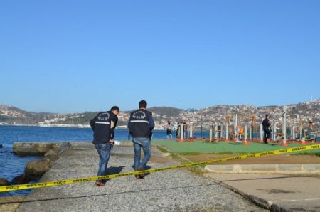 Paşabahçe sahilinde mühimmat araması (Özel)