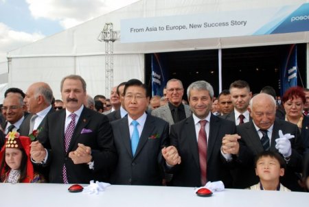 Pasco Assan Paslanmaz Çelik Fabrikası’nın Temelini İki Bakan Attı