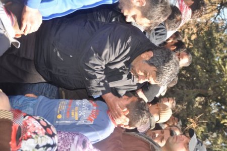 Patlamada ölen Türkler toprağa verildi