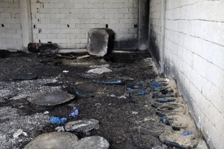 Patlayan kaçak akaryakıt deposunun sahibi toprağa verildi