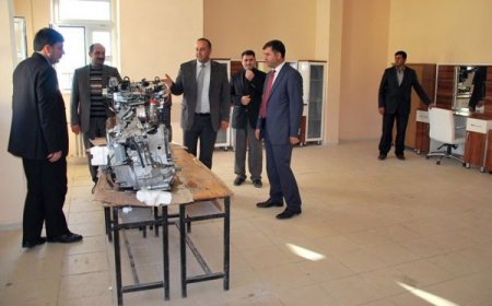 Patnos Çıraklık Eğitim Merkezi ilk mezunlarını verdi