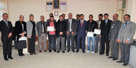 Patnos Çıraklık Eğitim Merkezi ilk mezunlarını verdi