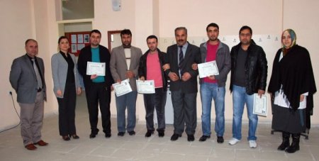 Patnos Çıraklık Eğitim Merkezi ilk mezunlarını verdi