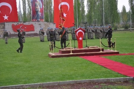 Patnos’ta sancak devir teslim töreni