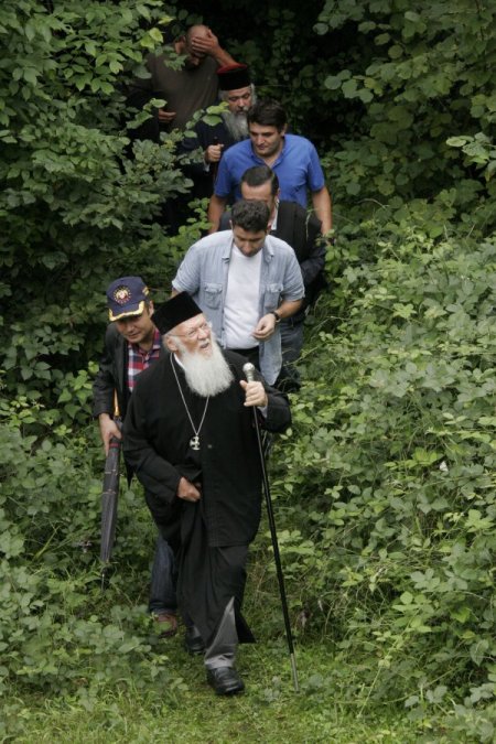 Patrik Bartholomeos, Kuştul Manastırı’nı Ziyaret Eti