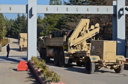 Patriot füze rampaları Gaziantep’e ulaştı