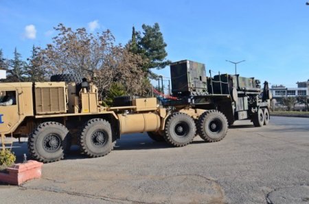 Patriot füze rampaları Gaziantep’e ulaştı