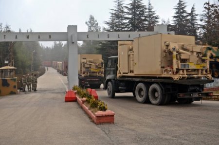 Patriot hava savunma sistemleri Gaziantep’e getirilmeye başlandı