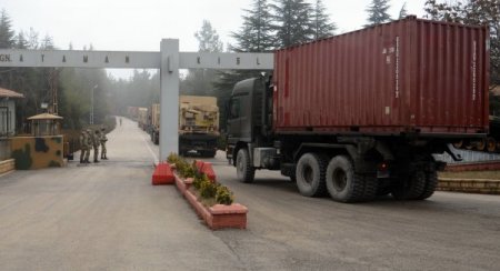 Patriot hava savunma sistemleri Gaziantep’e getirilmeye başlandı