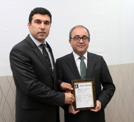 PAÜ Rektörü Bağcı, 42 yıl sonra ilkokul diplomasını aldı