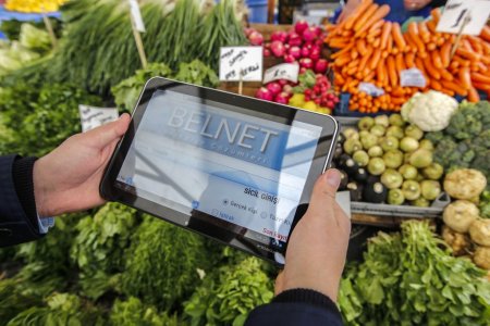 Pazar yerlerinde tablet bilgisayarlı denetim