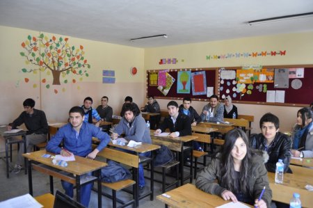 Pazarcık Fem Dershanesi'nde YGS tatbikatı