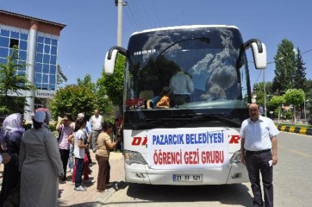 Pazarcıklı öğrenciler Karadeniz'i gezecek