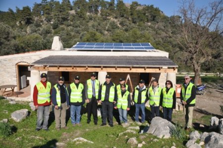 Pedesa Antik Kenti Ziyaretçi Evi Güneş Enerjisiyle Aydınlatılacak