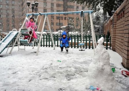 Pekin Beyaza Büründü