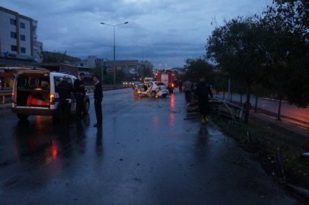 Pendik’te kaza: 1 ölü, 1 yaralı