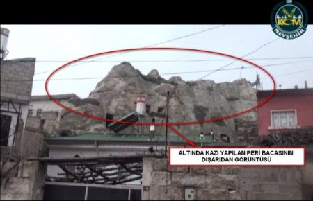 Peribacasını kazan kişi yakalandı