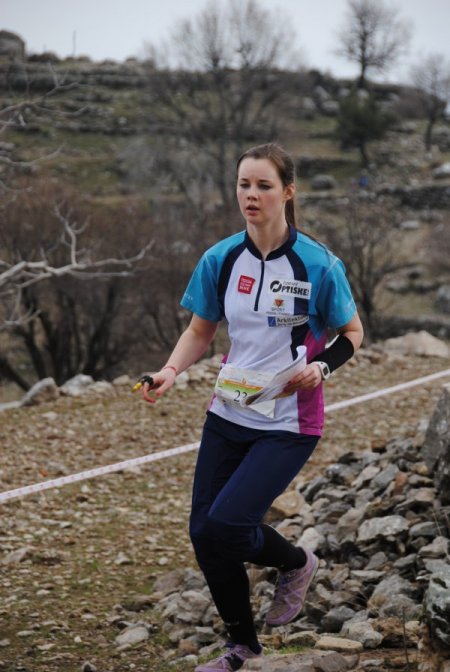 Peru'dan sonra antik kent içinde oryantiring şampiyona Türkiye'de yapıldı