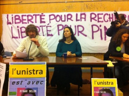 Pınar Selek dersi boykot eyleminde