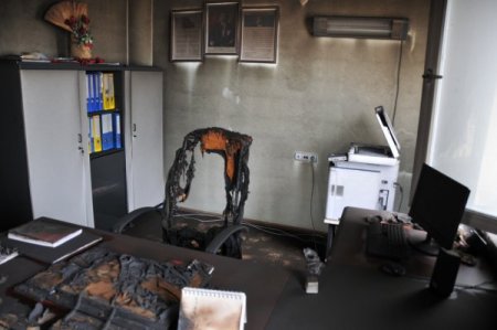 PKK yandaşları Van’da bir okul daha yaktı