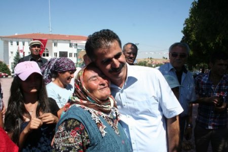 Pkk’nın Serbest Bıraktığı Aygün, Hacıbektaş’ı Ziyaret Etti