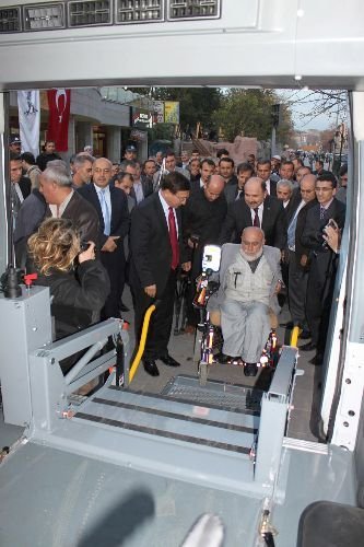 Polatlı Belediyesi'nden Engellilere Özel Araç