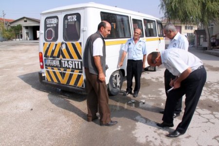 Polatlı’da okul servis araçları denetlendi