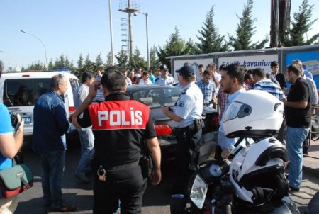 Polis, hırsızlık şüphelisini kovalamaca sonucu yakaladı