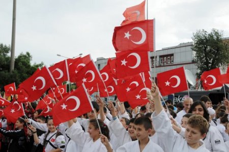 Polis bandosu, Cumhuriyet Bayramı'nda coşkuyu zirveye taşıdı