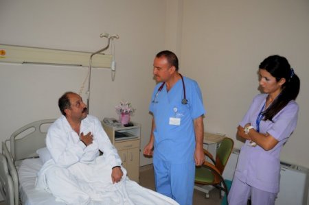 Polis başmüfettişi, eriyen stentle şifa buldu