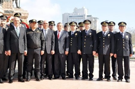 Polis Haftası sebebiyle Taksim’de tören düzenlendi