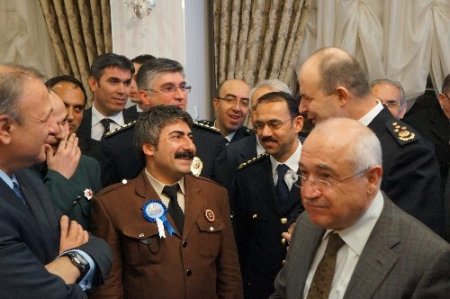 Polis Teşkilatı'nın kuruluş yıl dönümü dolayısıyla resepsiyon verildi