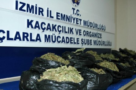 Polisin Şok Uygulamasında 56 Kg. Esrar Ele Geçirildi