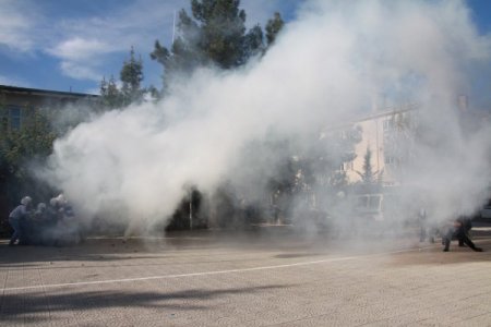 Polisler, Zabıtaya Toplumsal Olaylara Müdahale Eğitimi Verdi
