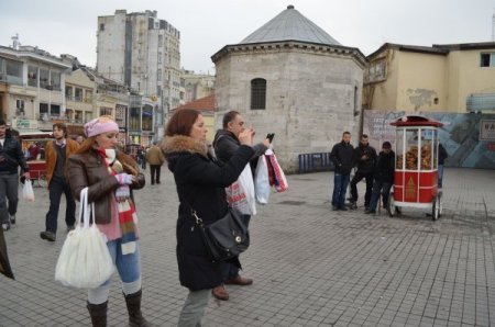 Polislerden 'Taksim' pozu (Özel)
