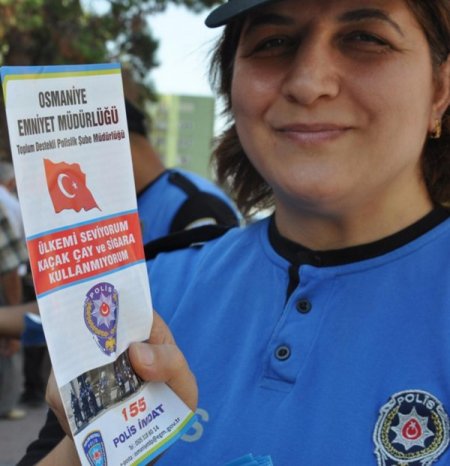 Polisten kaçak çay uyarısı