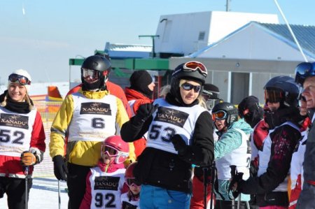 Polonyalı gazeteciler, Palandöken'de kayak keyfi yaptı