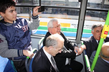 Posbıyık, akıllı kart sistemini açılışını yaptı