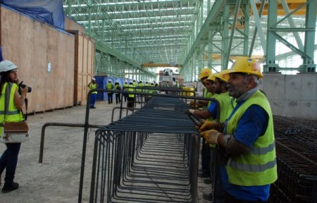 Posco Assan TST Çelik Fabrikası'nın yüzde 60'ı tamamlandı