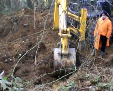 Poyrazköy'deki Mühimmat Kazısı Kamerada