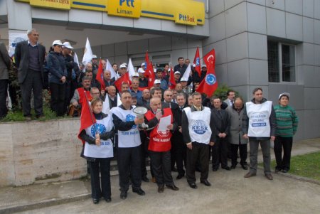 PTT çalışanlarından yeni kanun tasarısına tepki