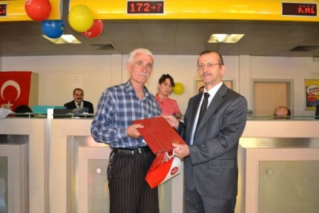PTT'den 172'nci müşteriye hediye