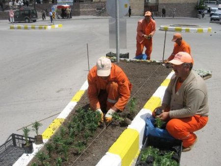 Pursaklar'da Parkların Bakımına Hız Verildi