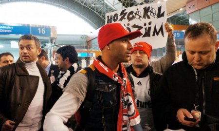 Quaresma'yı taraftarlar uğurladı
