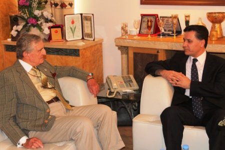 Rahmi Koç, Mardin Valisi Ayvaz ile görüştü