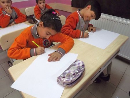 Rakamları resim yapmak için kullandılar