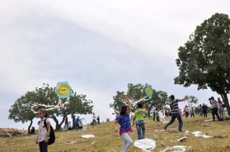 Raman Dağı çocuklarla şenlendi