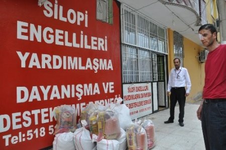 Ramazan öncesi, engellilere yardım eli